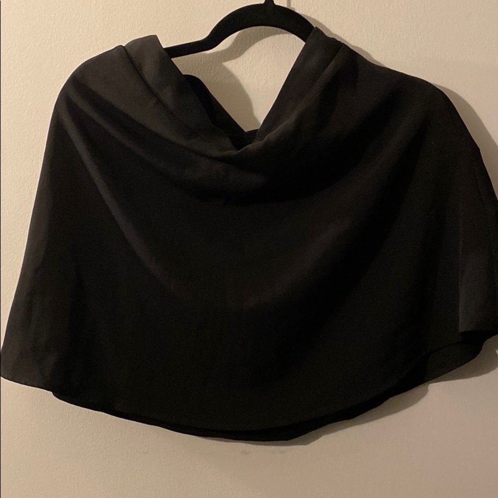 Black A Line Skirt